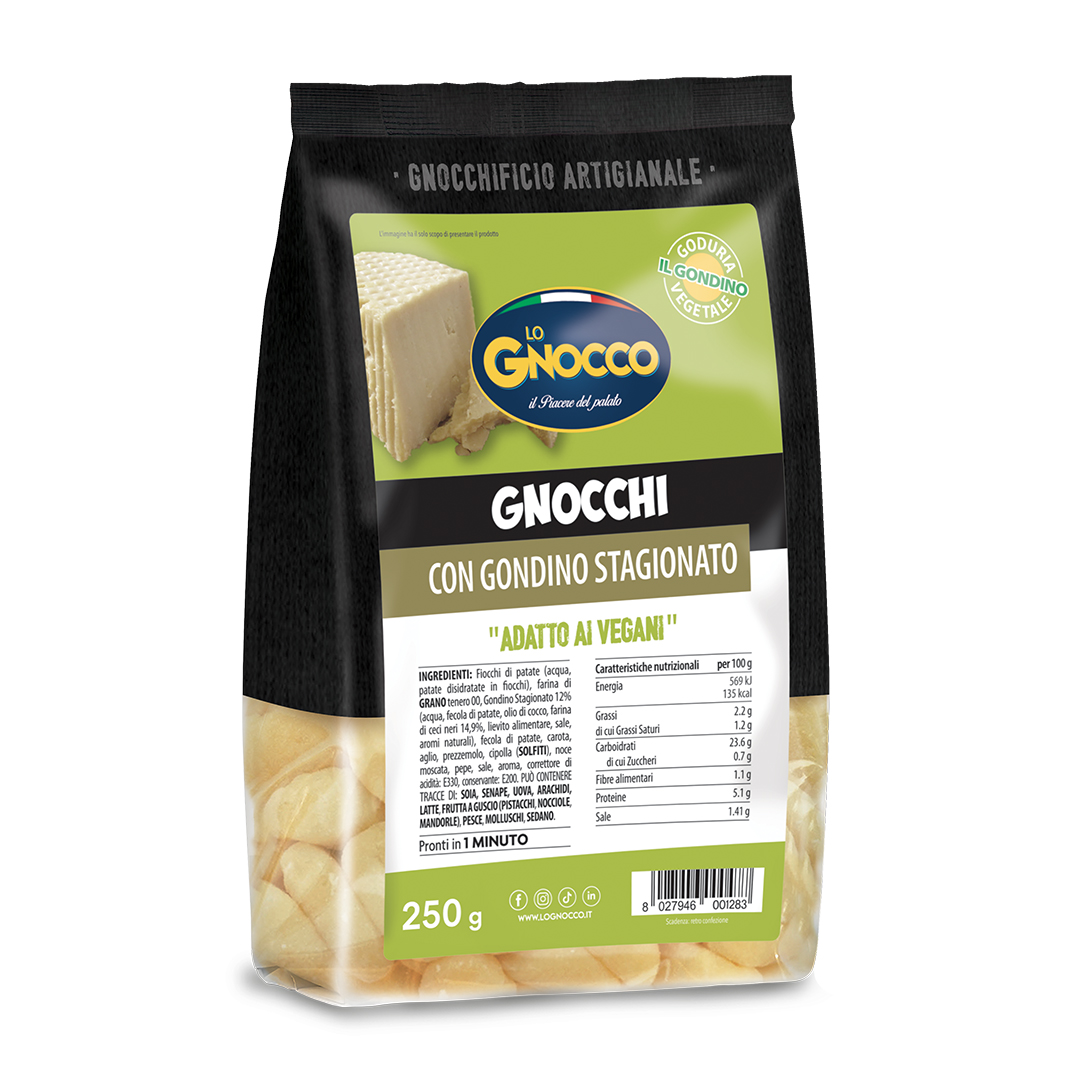 Gnocchi Vegani con Gondino Stagionato